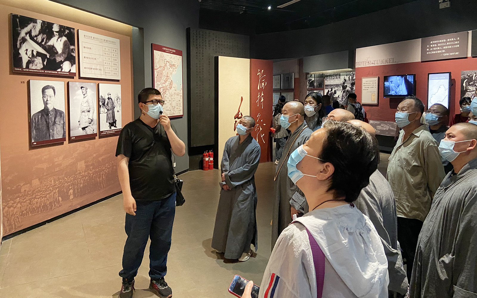 大悲禅院-天津大悲禅院组织开展“爱党爱国爱社会主义”红色教育实践活动