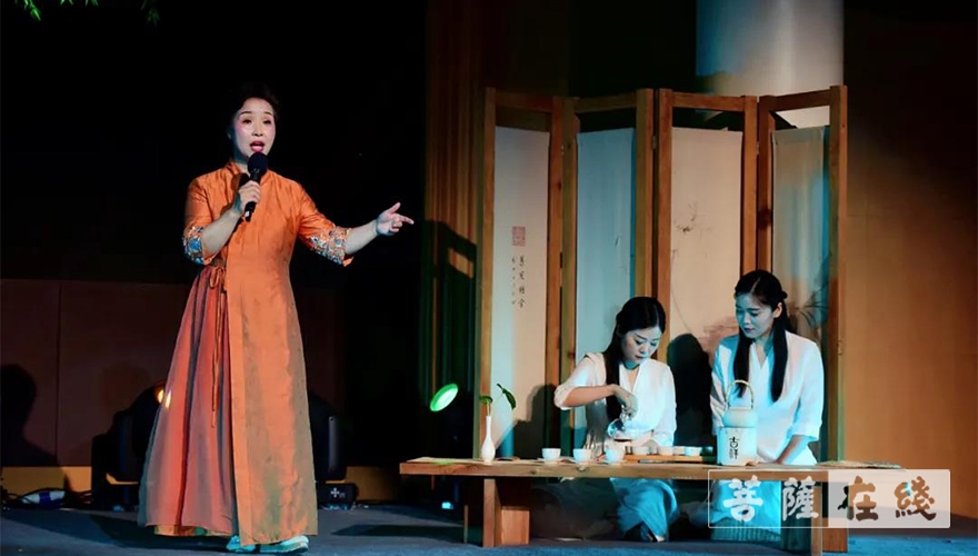 艺术-慈光合唱团暨秦丹禅修艺术歌曲作品音乐会在慈光精舍举行