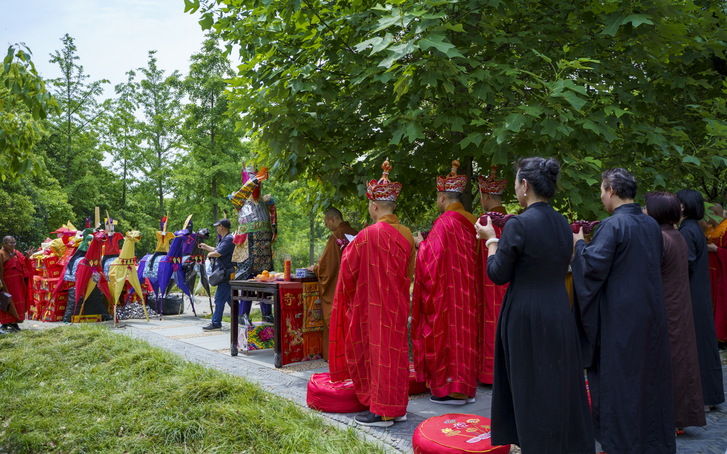 焦山定慧寺紀念茗山長老圓寂二十週年水陸法會圓滿送聖