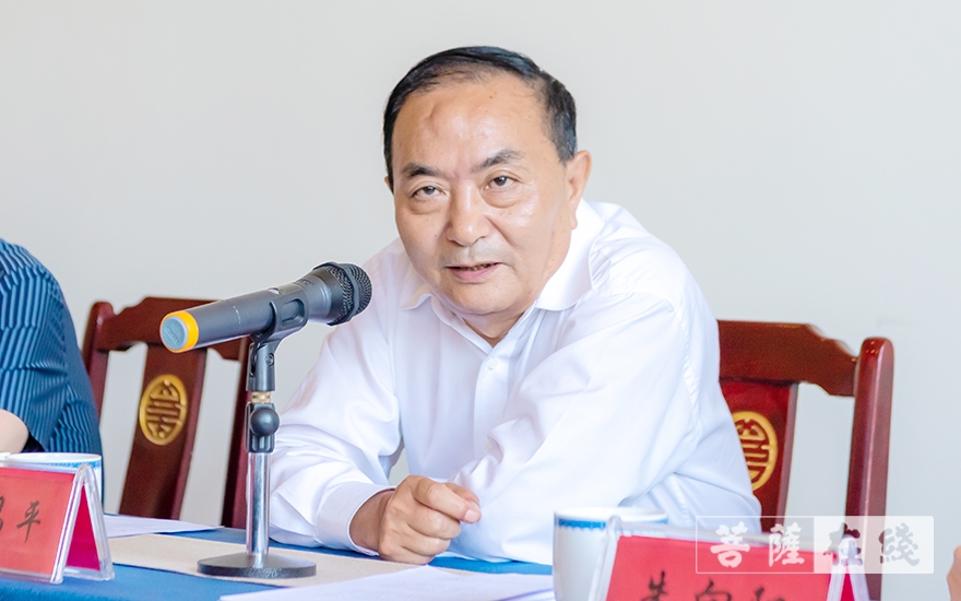 李昌平-四川省政协副主席李昌平调研峨眉山佛学院