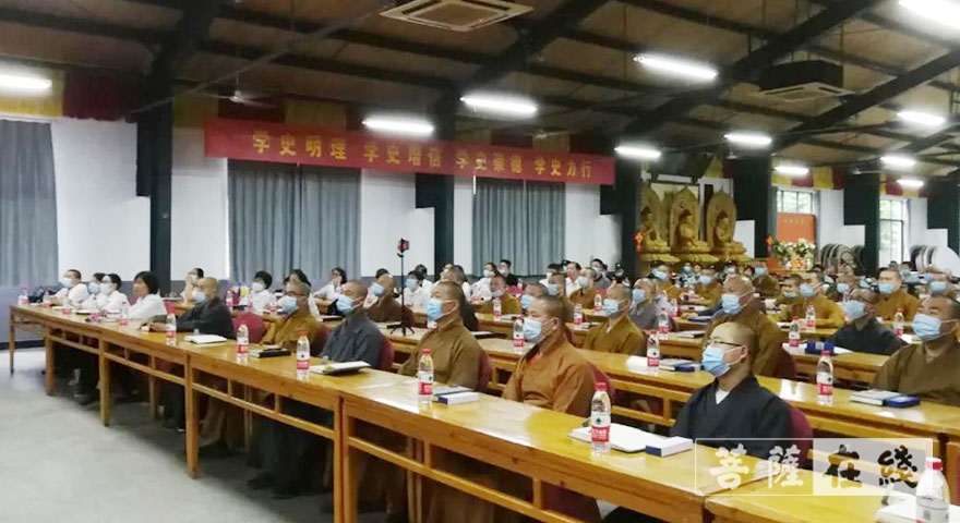 安全培训-第20个全国“安全生产月” 雪窦山资圣禅寺举行消防培训