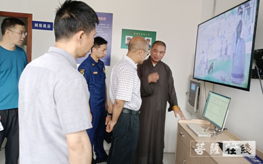 安全培训-第20个全国“安全生产月” 雪窦山资圣禅寺举行消防培训