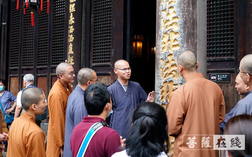 文殊院-浙江佛学院毕业班学僧参访成都文殊院