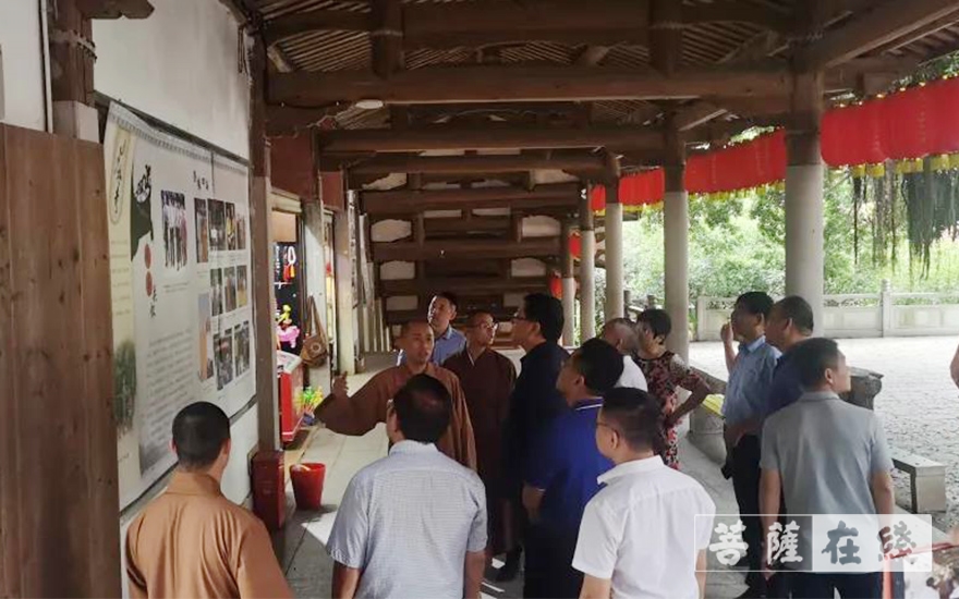 少林寺-海南省政协领导一行考察走访泉州少林寺