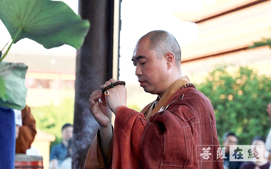 佛教-太仓同觉寺举行首届栀觉茶会