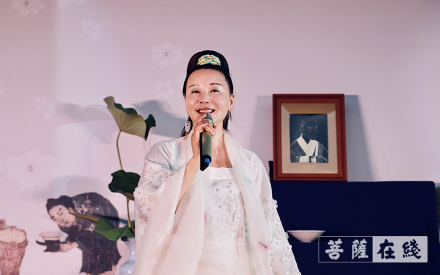 佛教-太仓同觉寺举行首届栀觉茶会