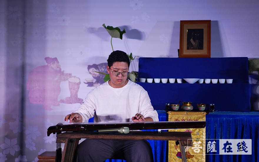 佛教-太仓同觉寺举行首届栀觉茶会