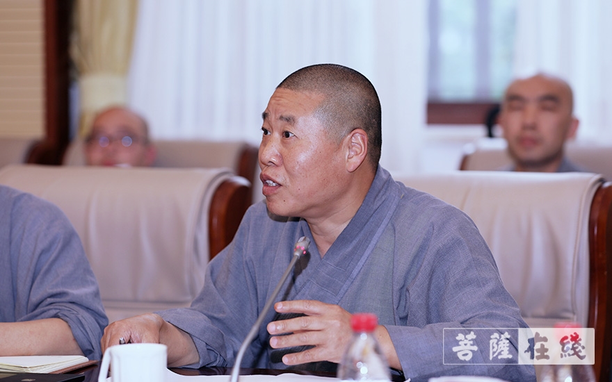 研究生-​中国佛学院普陀山学院举行2019级中观学专业研究生论文开题报告会