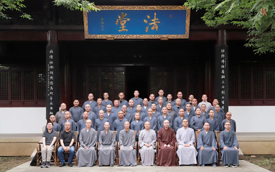 论文答辩-江苏佛学院寒山学院举行2021年毕业论文答辩