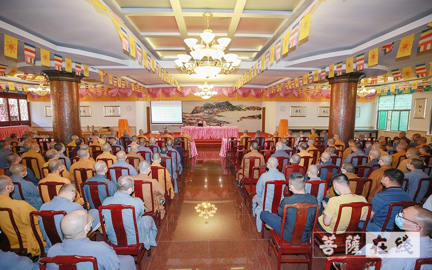 佛教-普陀山佛教协会召开全山执事会专题学习改革开放新时期历史
