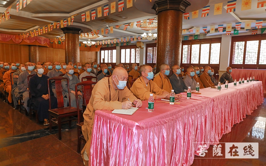 佛教-普陀山佛教协会召开全山执事会专题学习改革开放新时期历史