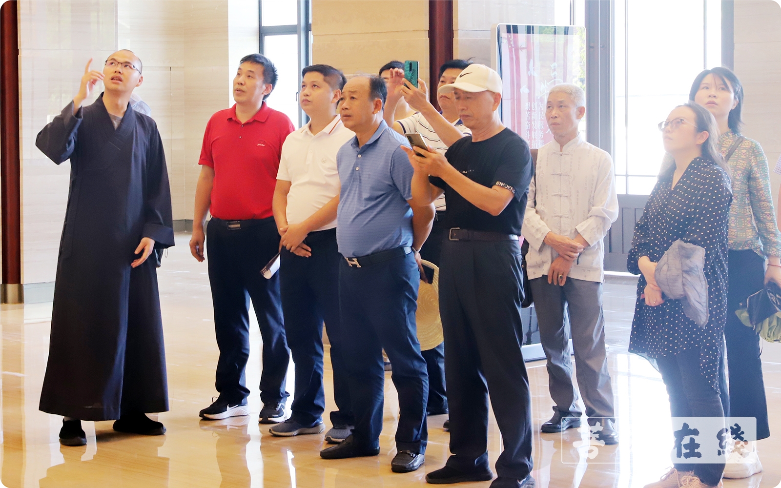 佛教-海南省佛教协会考察团参访浙江佛学院(总部)