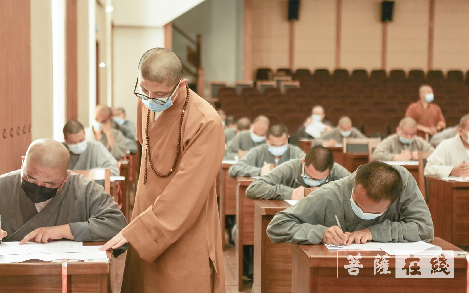 中国佛学院普陀山学院-中国佛学院普陀山学院举行2021年秋季招生入学考试