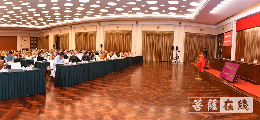 佛教-上海市佛教协会召开第十二届第二次理事(扩大)会议