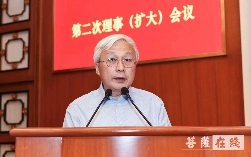 佛教-上海市佛教协会召开第十二届第二次理事(扩大)会议