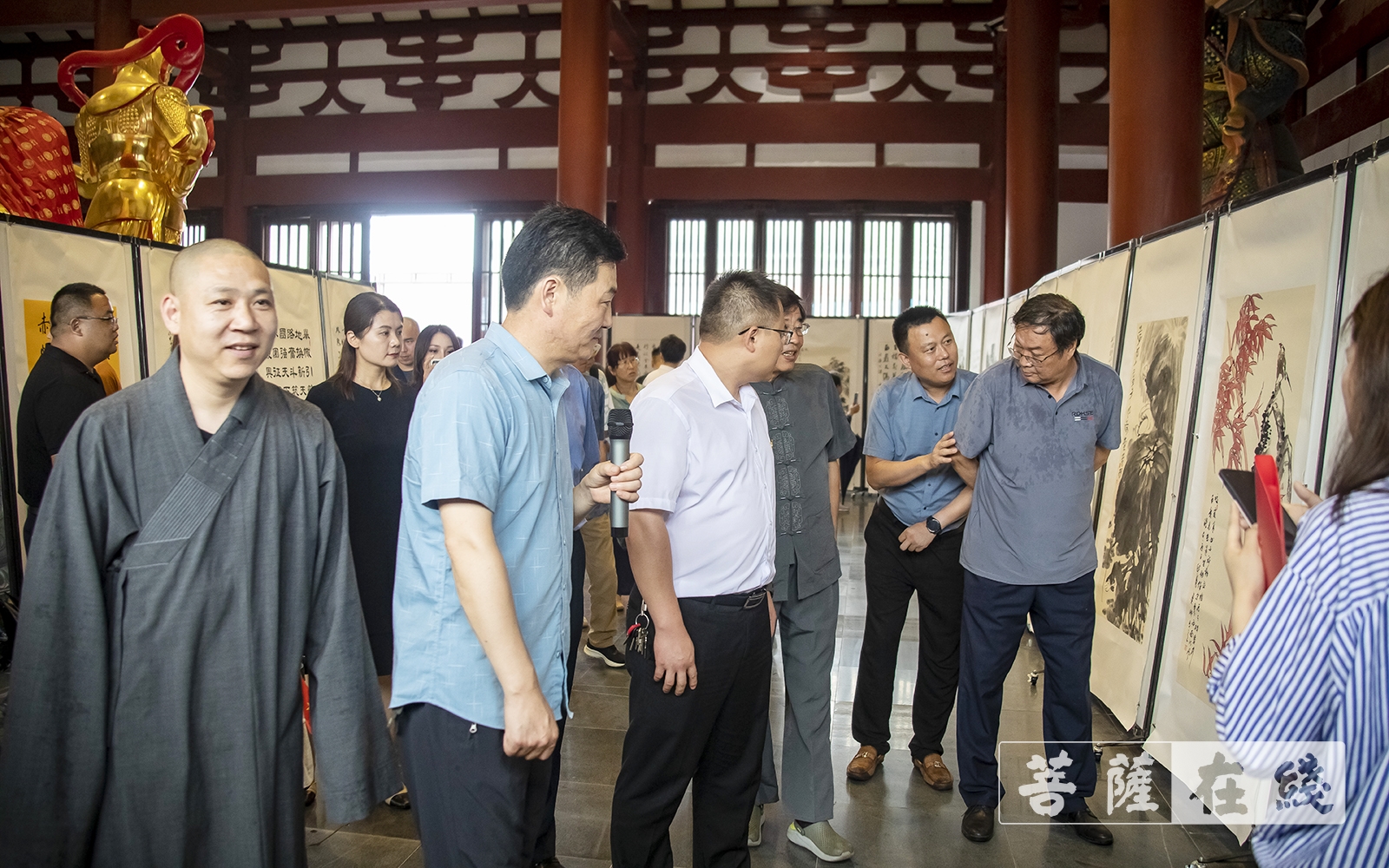 佛教-临沂市释佛寺庆祝建党百年系列活动圆满