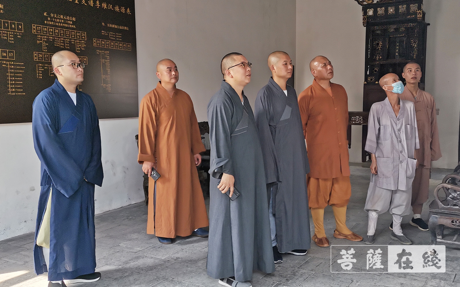 毛泽东-长沙九溪古寺开展“感党恩、听党话、跟党走”红色主题教育