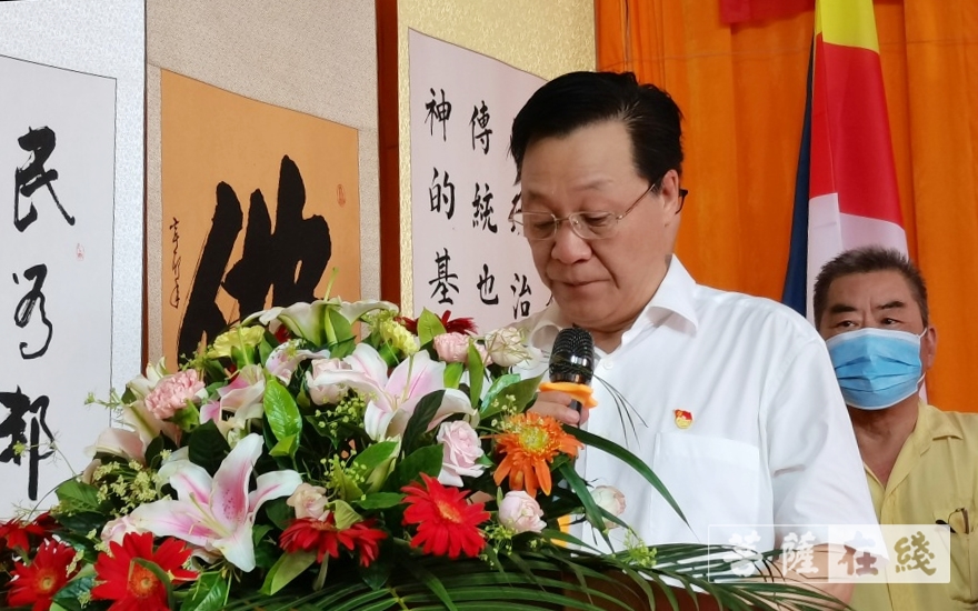 佛教-张家口市佛教协会举办庆建党“盛世华诞 翰墨佛缘 共颂党恩”主题书画展