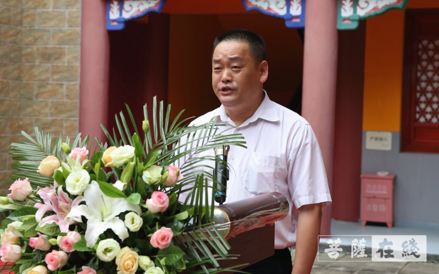 佛教-罗田佛教界举办庆祝建党百年书画美术展暨专题座谈会
