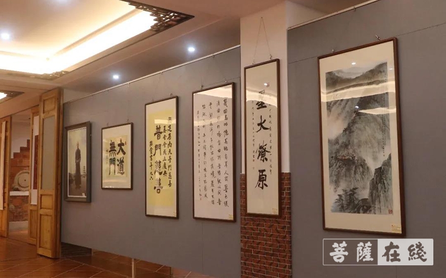 书画-庆祝建党百年 福建省南天普门慈善基金会举行书画摄影展