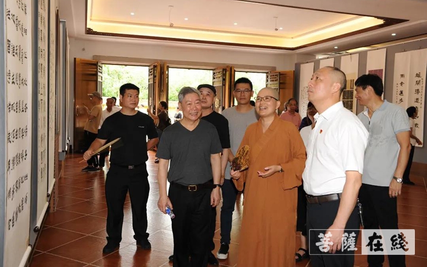 书画-庆祝建党百年 福建省南天普门慈善基金会举行书画摄影展