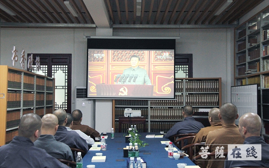 佛教-湖北省佛教界认真收看庆祝中国共产党成立100周年大会 佛教-湖北省佛教界认真收看庆祝中国共产党成立100周年大会