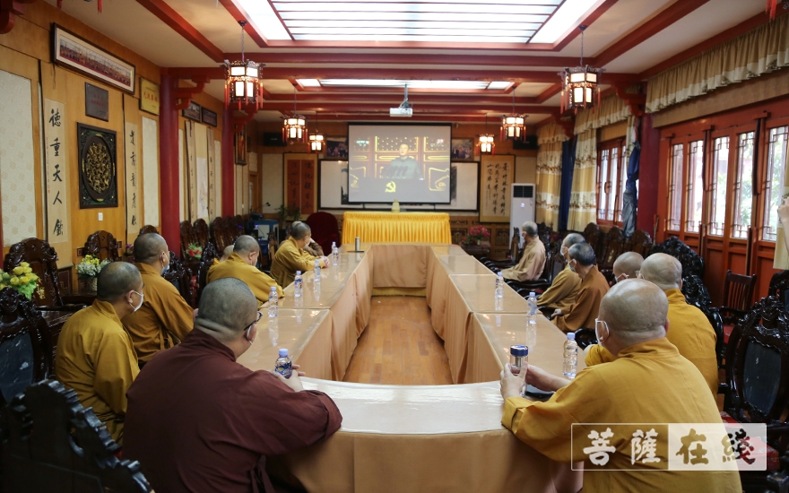 佛教-湖北省佛教界认真收看庆祝中国共产党成立100周年大会 佛教-湖北省佛教界认真收看庆祝中国共产党成立100周年大会