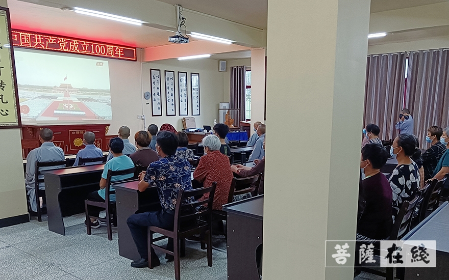 佛教-湖北省佛教界认真收看庆祝中国共产党成立100周年大会 佛教-湖北省佛教界认真收看庆祝中国共产党成立100周年大会