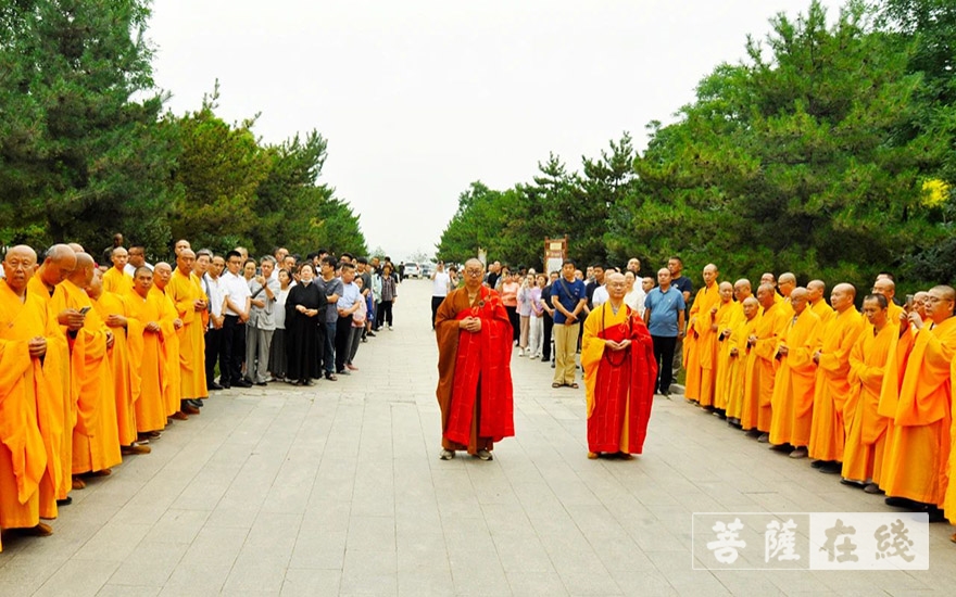 佛教-太原市佛教协会举行庆建党百年升国旗仪式