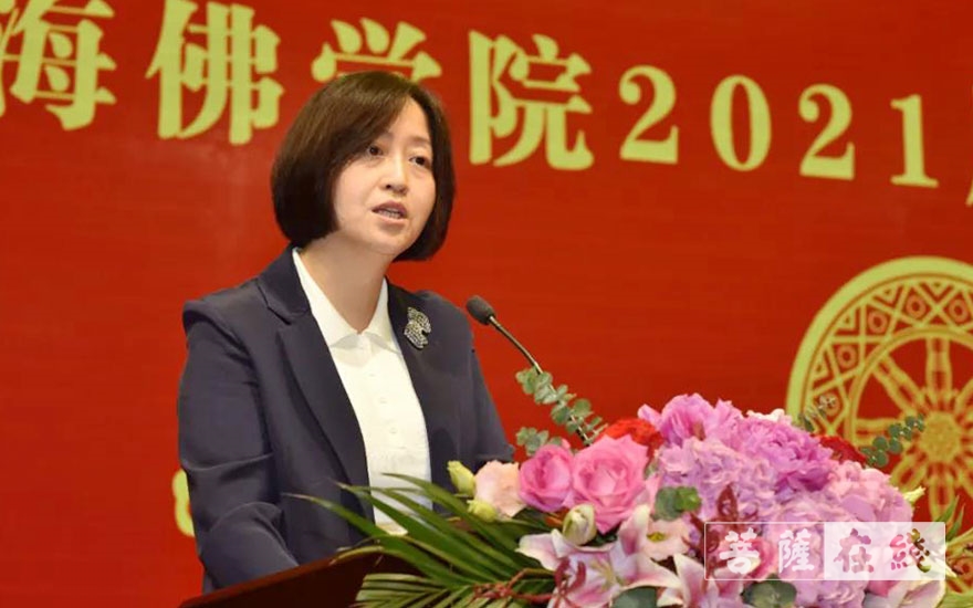 佛教-上海佛学院举行2021届尼众律学部本科班和中专班毕业典礼