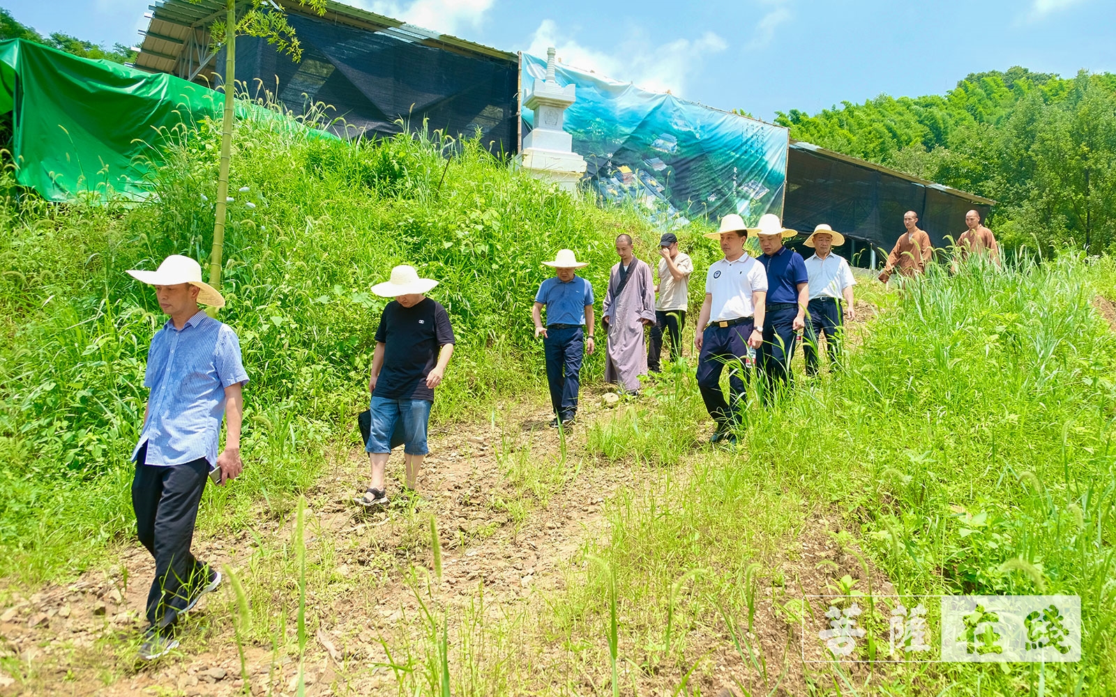 佛教-金华市统战部、民宗局领导一行调研惠云讲寺