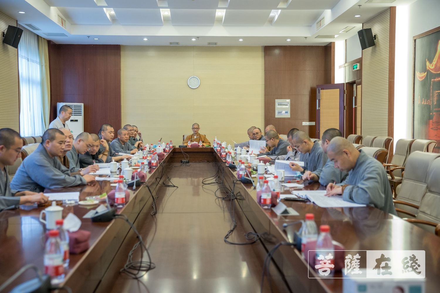 摄影-中国佛学院普陀山学院2021年第五期居士教育招生考试圆满