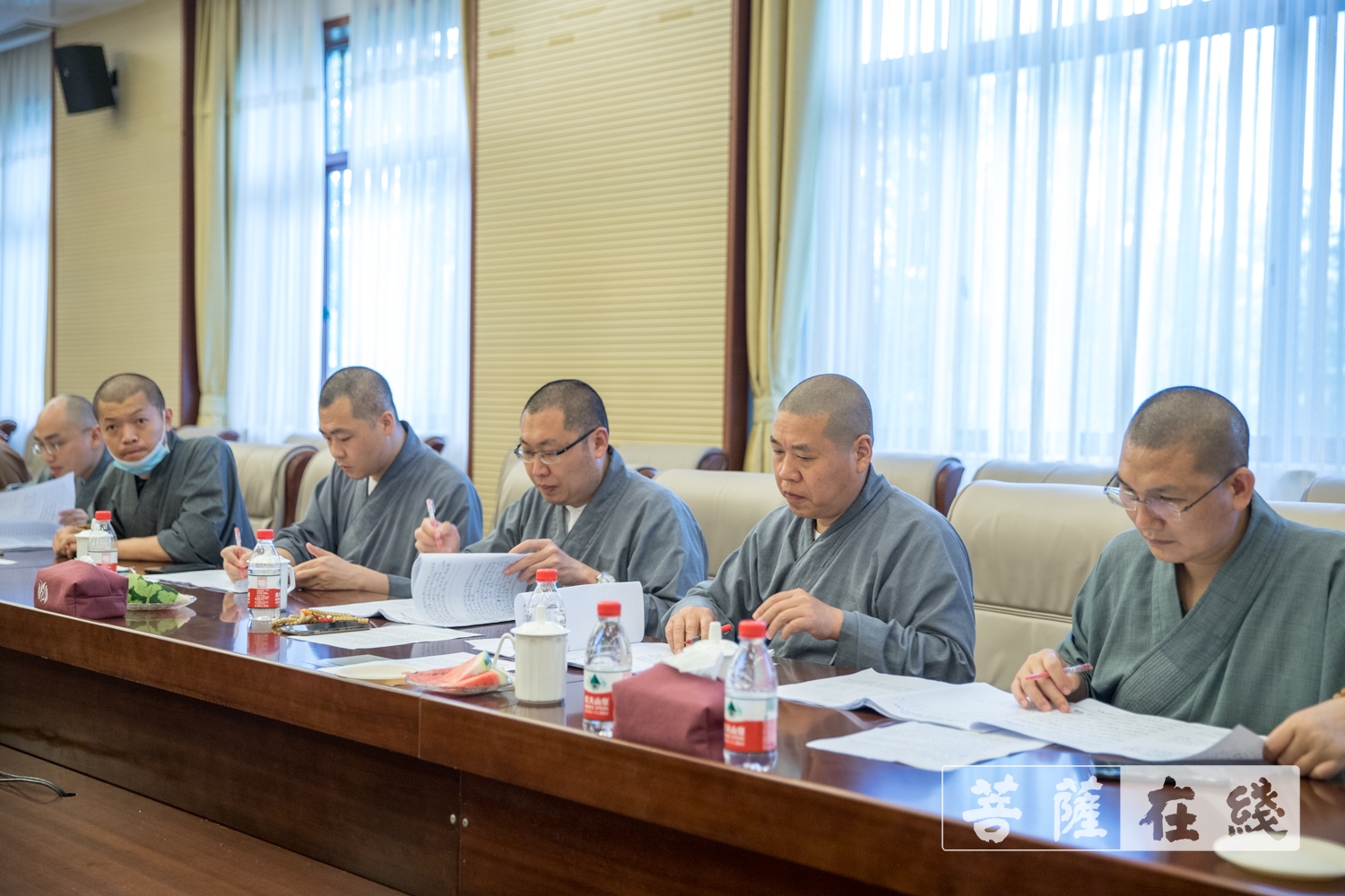摄影-中国佛学院普陀山学院2021年第五期居士教育招生考试圆满