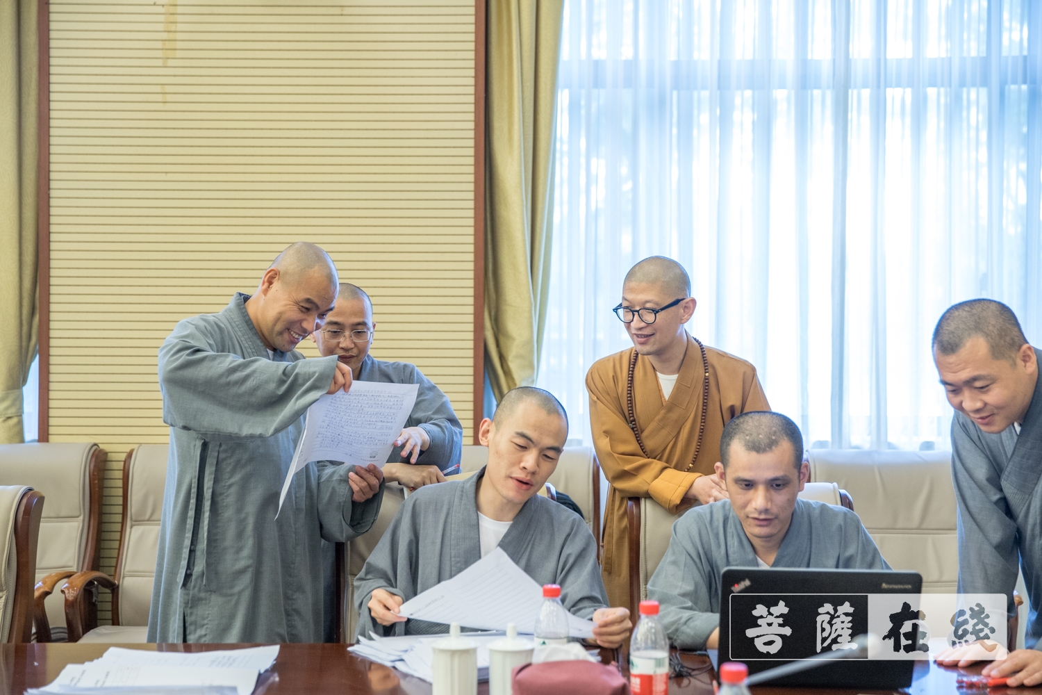摄影-中国佛学院普陀山学院2021年第五期居士教育招生考试圆满