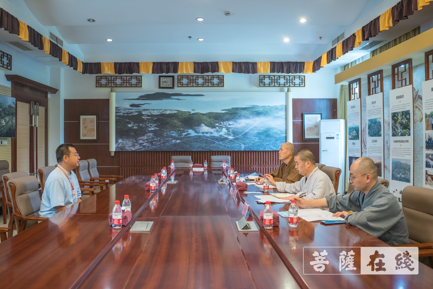 摄影-中国佛学院普陀山学院2021年第五期居士教育招生考试圆满