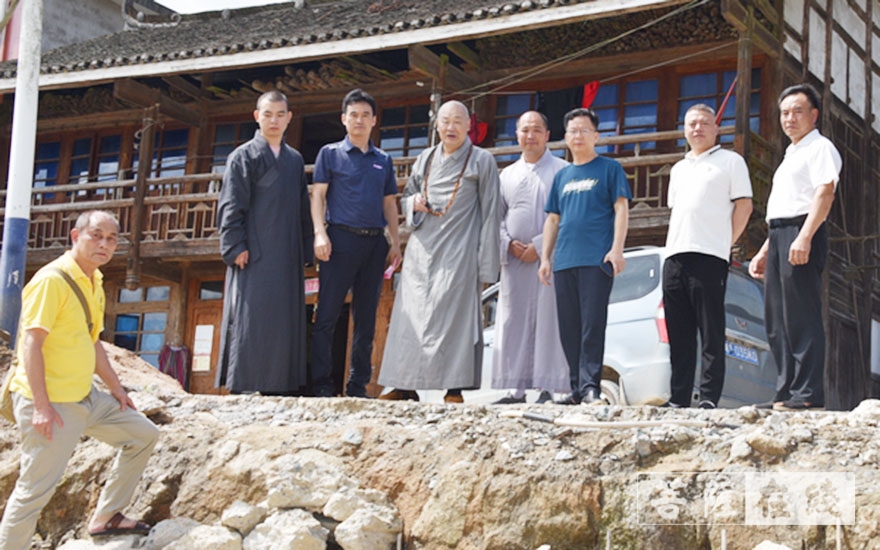 慈善-湖南佛慈2021慈善行第二站：新化水车镇长石村泥石流赈济