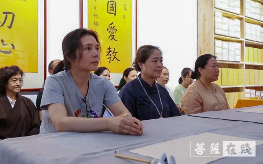 云居山-云居山庆云禅寺首期暑期书法抄经班结业 云居山-云居山庆云禅寺首期暑期书法抄经班结业