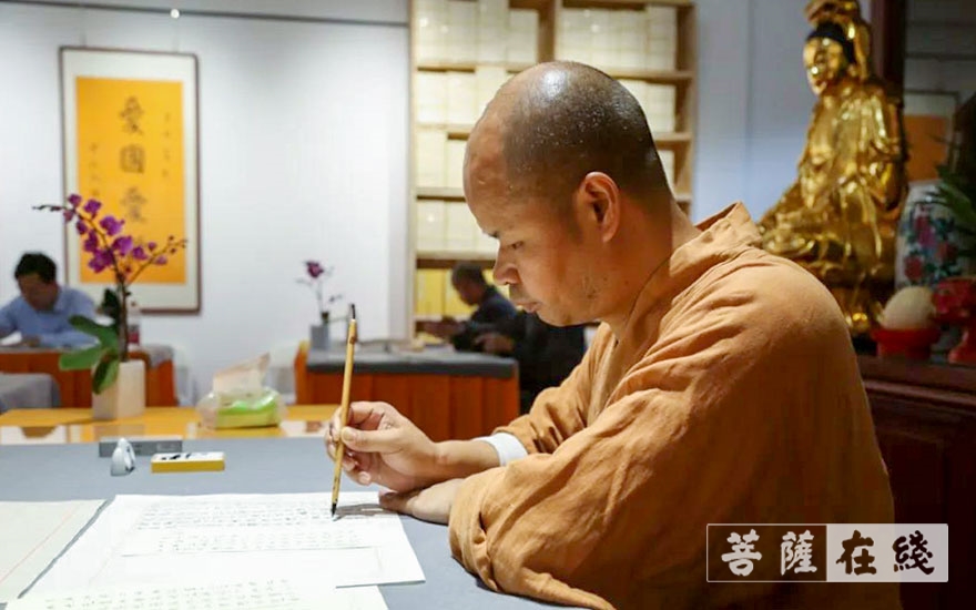云居山-云居山庆云禅寺首期暑期书法抄经班结业 云居山-云居山庆云禅寺首期暑期书法抄经班结业