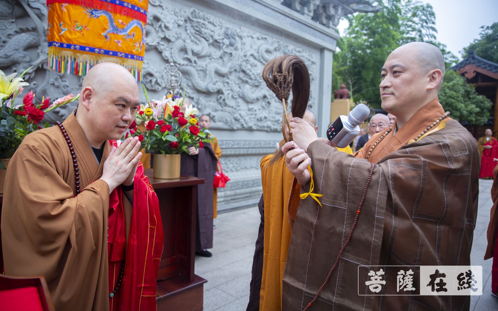 仙山显圣 名蓝得主 证道狮吼 光大正道