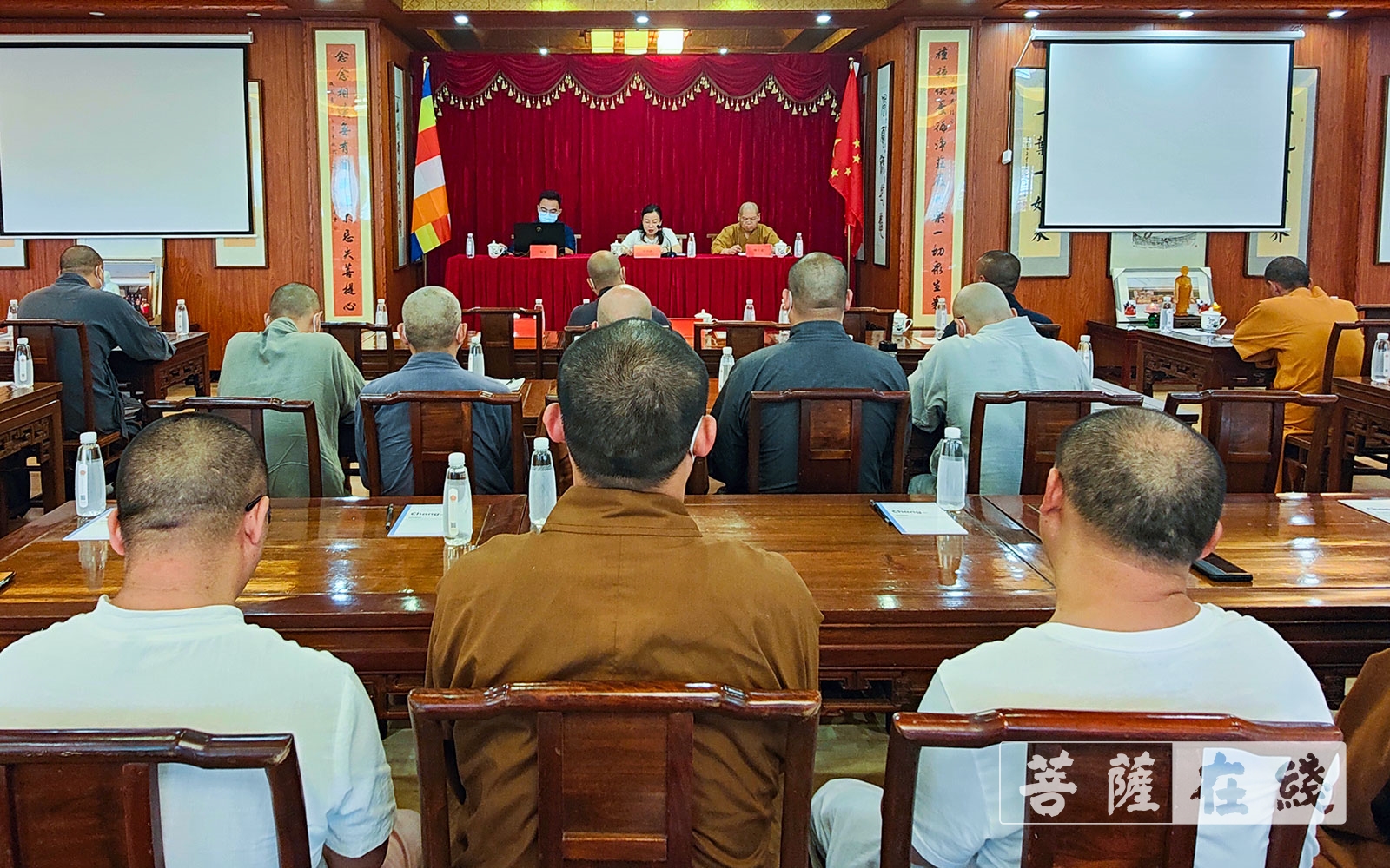 佛教-乐清市佛教协会举办消防安全知识专题讲座和演练活动
