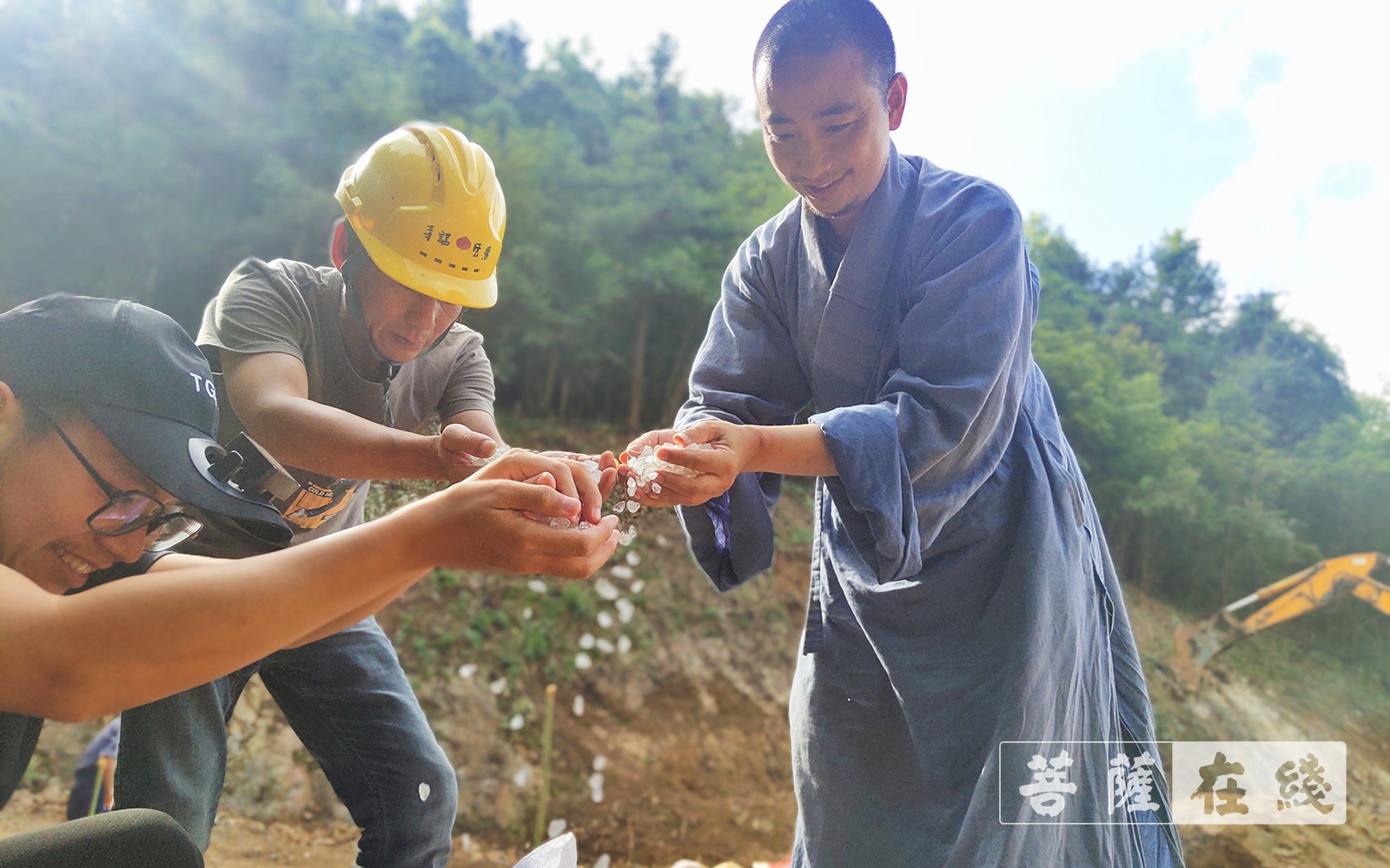 浦江惠云讲寺不二门开工、不动明王造像启动