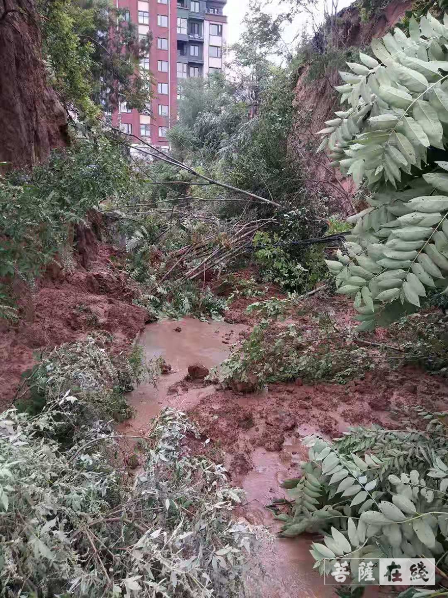 佛教-河南古刹荥阳洞林寺受灾实况，灾后修建迫在眉睫