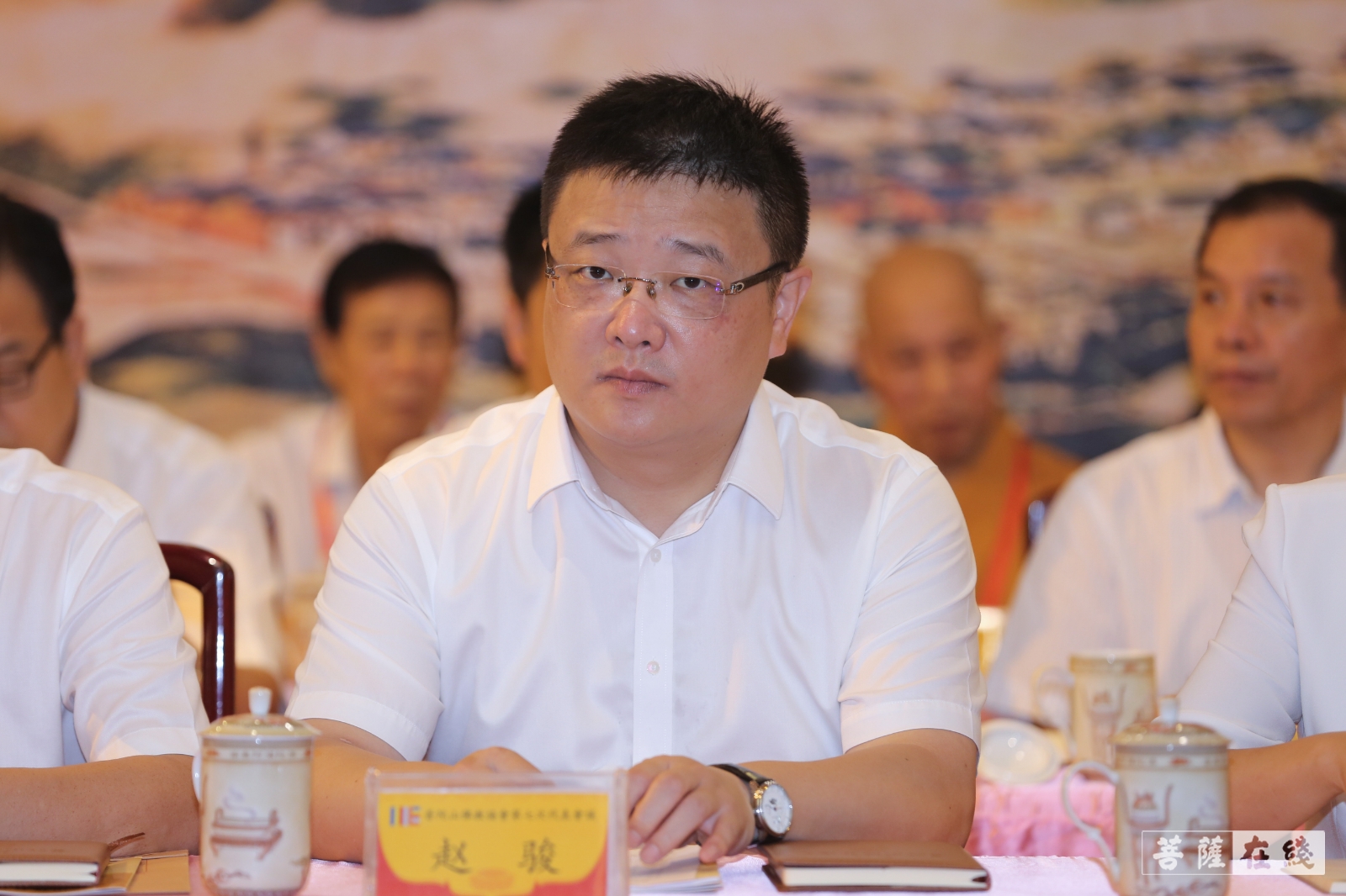 佛教-普陀山佛教协会召开第七次代表会议 道慈大和尚连任会长