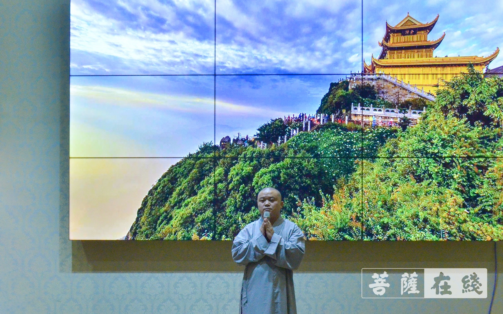 中秋晚会-峨眉山佛学院举行2021年中秋晚会