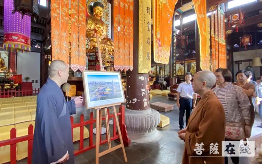 佛教-上海市佛教协会副会长定慧法师参访湖州寿圣寺