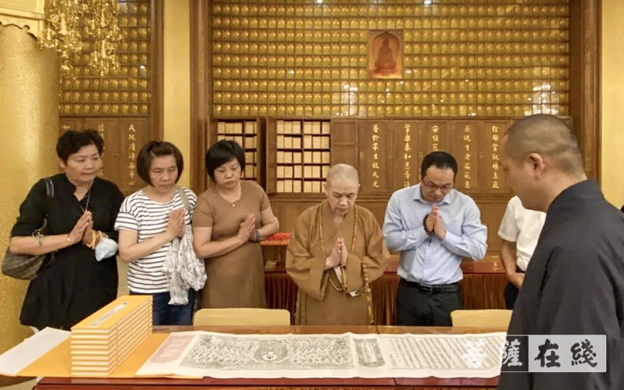 佛教-上海市佛教协会副会长定慧法师参访湖州寿圣寺