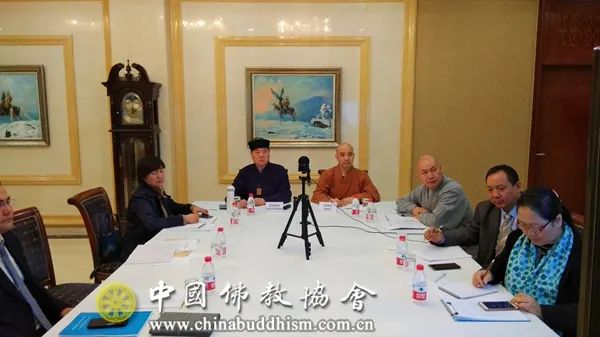 佛教-中国佛教协会副会长宗性法师一行出席世界和传统宗教领袖大会秘书处会议