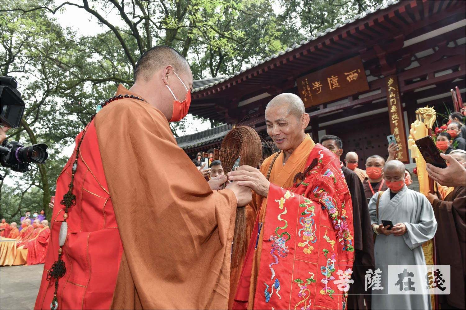 名藍得主古剎煥新界心法師榮膺紫蓬山西廬寺方丈