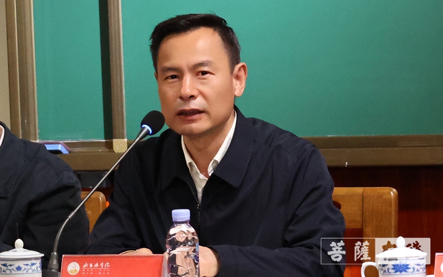 佛教-湖北省武昌佛学院举办恢复办学后首次开学典礼