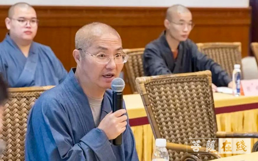 佛教-中央统战部宗教研究中心调研江苏佛学院寒山学院